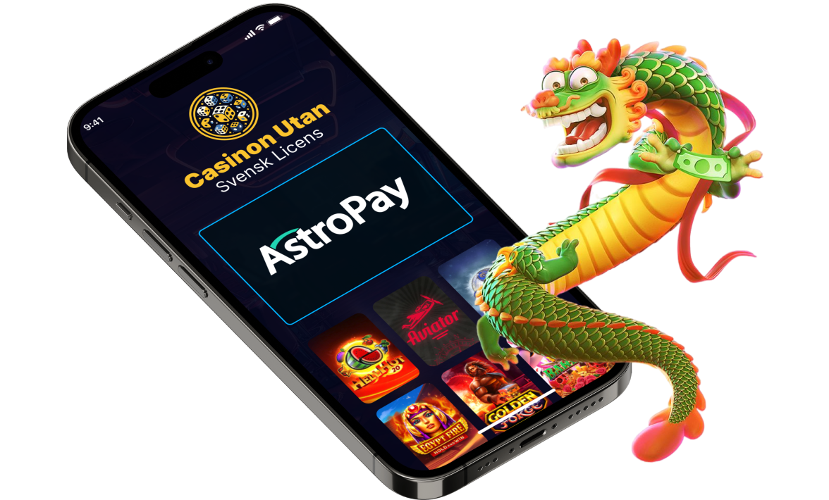 Astropay Casino utan svensk licens